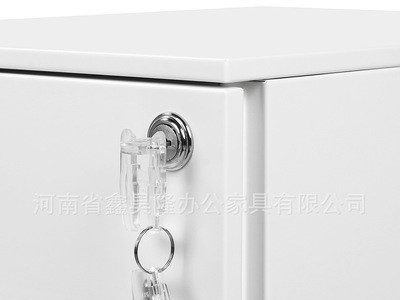 办公带轮活动柜铁皮抽屉收纳文件柜钢制桌下移动小矮柜档案资料柜图4