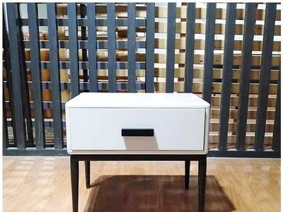 新品上市 北欧轻奢床头柜 经济型床头柜简约后现代床头柜储物柜图5