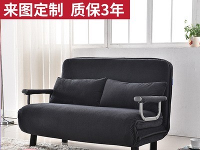 办公室卧室午睡可折叠床北欧沙发床小户型沙发单人双人陪护午休床图1