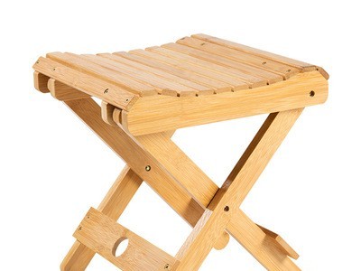 楠竹折叠凳子便携式家用实木马扎户外钓鱼椅小板凳小凳子方凳批发