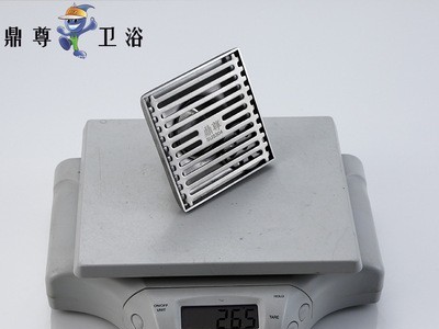 品牌招商 鼎尊新品304不锈钢竹排地漏 阻隔臭气防返水承接工程图3