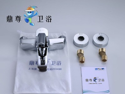 厂商直供铜浴缸龙头 冷热高标水龙头浴室入墙式龙头特卖图3