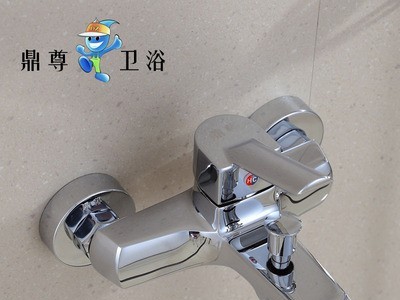 厂商直供铜浴缸龙头 冷热高标水龙头浴室入墙式龙头特卖图4