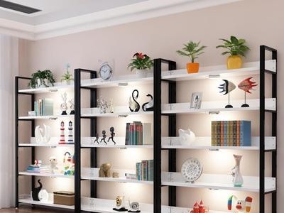 简易产品货柜陈列柜置物架展示柜陈列架仓储架家用货架展示架定制图4