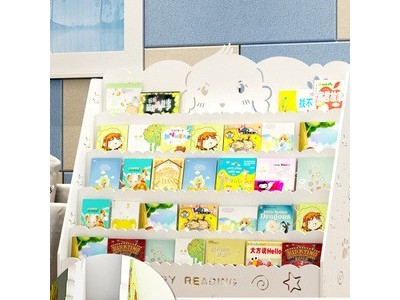 创意宝宝绘本书架落地现代简约家用经济型儿童学生书柜收纳置物架图3