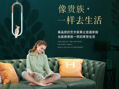 美式轻奢头层牛皮沙发三人客厅小户型整装家具皮沙发123组合图3