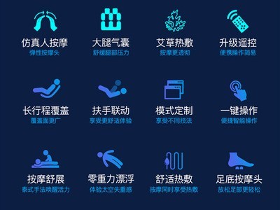 新款全自动太空舱音乐热敷按摩椅全身推拿臀部揉捏按摩沙发图4