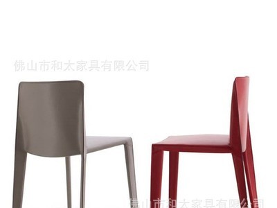 北欧简约马鞍皮餐椅样板间轻奢家用餐椅餐厅酒店接待椅售楼洽谈椅图4