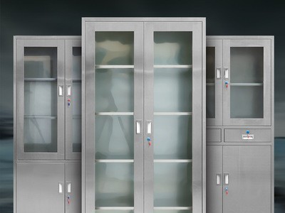 厂家批发304不锈钢柜不锈钢更衣柜定制不锈钢储物柜车间双面柜子