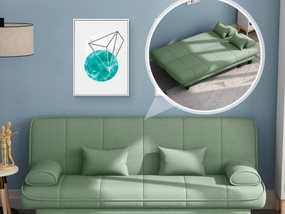 沙发床两用实木小户型简约多功能可折叠沙发客厅懒人沙发单双人