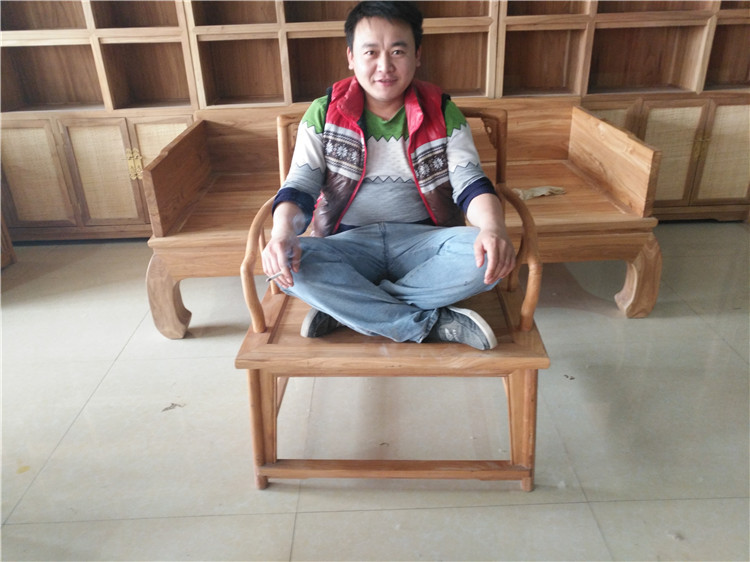 老榆木家具,餐椅,椅子,禅椅