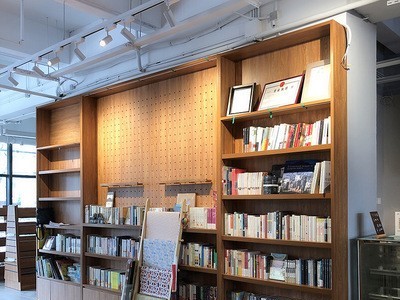 定制书架书柜书吧柜商业书店柜子书店高柜展柜文创柜定制柜子图4