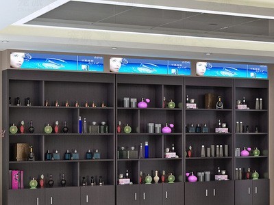 化妆品展示架商场展示柜 图书馆书架饰品置物架陈列柜厂家直销图2