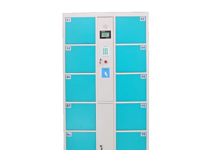 电子存包柜条码式超市存包柜智能储物柜12门公共场所金属厂家定制图5