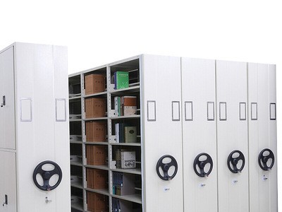 智能密集架 档案室移动档案柜 资料储存轨道密集柜文件陈列柜厂家图2