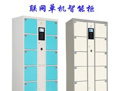 工厂现货供应刷卡电子存包柜 工厂超市储物柜学校工厂智能存包柜图2