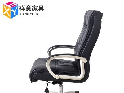 广东办公家具办公室升降转椅 皮质电脑办公椅老板椅大班椅