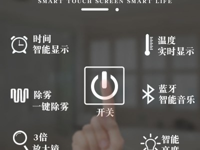 北欧轻奢岩板浴室柜组合智能镜柜挂墙式洗脸盆柜洗漱台岩板卫浴柜图2