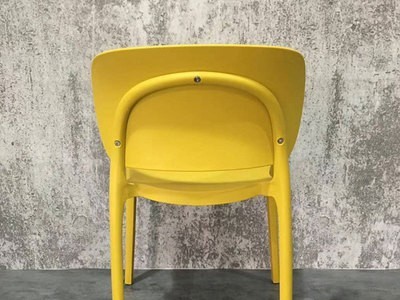 三唐 新款全塑一体餐椅家用餐厅家具成人靠背休闲办公接待培训椅图5