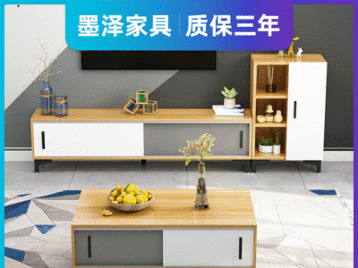 现代简约电视柜客厅家用北欧式简易小户型卧室电视机柜视听柜边柜图2