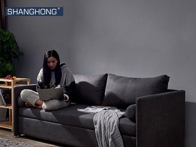 现代简约可折叠沙发床 多功能布艺组合沙发床 酒店工程定制沙发床图3