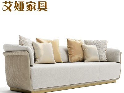 意大利 轻奢沙发设计师软装样板房售楼处沙发客厅沙发