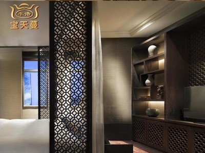 厂家直销新中式星级酒店客房成套家具 总统套房全套家具来图定制图2