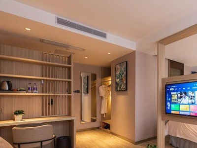 亚朵酒店商务套房家具公寓旅馆客房会所家具民宿宾馆衣柜酒店家具图3