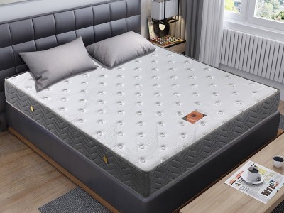 乳胶席梦思床20cm厚1.5米1.8m弹簧椰棕床垫软硬两用软垫棉布床垫