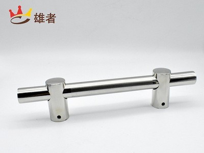 不锈钢可调拉手 玻璃门孔距可调双面对装拉手 木门铁门玻璃门把手图4
