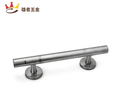 雄者不锈钢拉手亮光 木门防火门明装把手防盗门拉手厂家批发图2