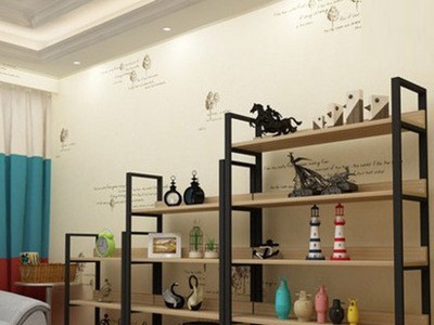 定制超市货架展示架多层置物架展会样品饰品化妆品鞋店展示架中岛图4