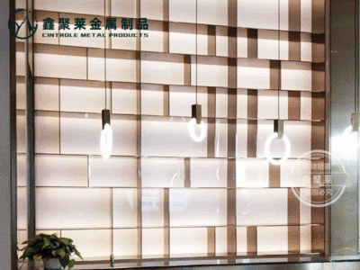 佛山厂家大量供应不锈钢置物架隔断新中式多层置物架来样来图定制图2