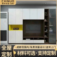 厂家全屋定制电视柜储物柜组合家具现代简约风家用客厅电视柜定制