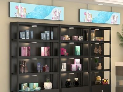 展柜化妆品店展示柜自由组合样品货柜美容产品展示架鞋店可定制图3