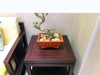 新中式实木沙发客厅胡桃木沙发小户型木质皮沙发组合轻奢简约家具图2