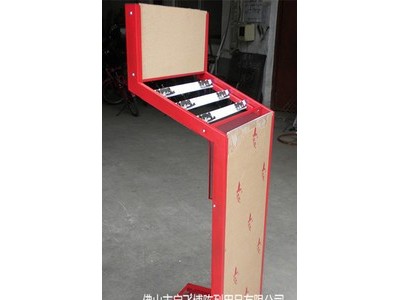 厂家直销金属报纸杂志架 五金产品陈列展示架 画册折页展示架图2