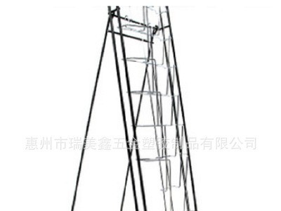 工厂生产 落地式书架展示架 报刊杂志展架 专业定制各类五金展架图4