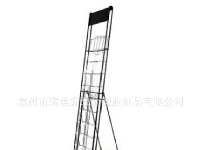 工厂生产 落地式书架展示架 报刊杂志展架 专业定制各类五金展架图5