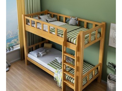 全实木上下床同宽高低床上下铺木床子母床双层床母子床儿童两层床