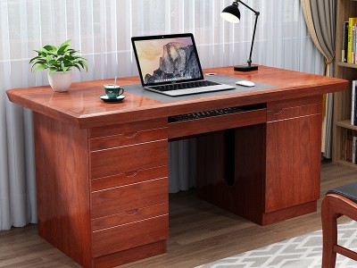 现代简约办公桌经济型简易台式家用电脑桌子1.2米1.4m学习写字台