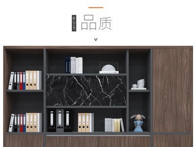 办公家具大班台老板桌总裁桌主管经理办公桌椅组合办工桌简约现代图3