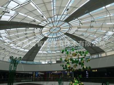 供应智能遮阳帘天蓬帘阳光房遮阳帘遮光帘隔热遮阳帘图4