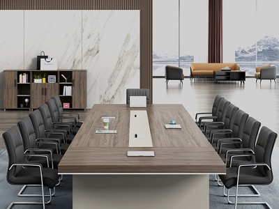苏州办公家具定制公司职员会议桌简约会议室洽谈桌培训桌办公桌椅图5