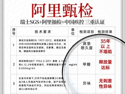 家用软硬可拆乳胶床垫独立袋弹簧1.8米1.5黄麻椰棕五星级酒店床垫图2