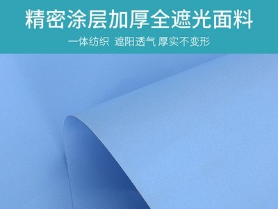 格阳工程卷帘柔纱帘中平涂色全遮光电动手拉升降帘办公家用窗帘图3