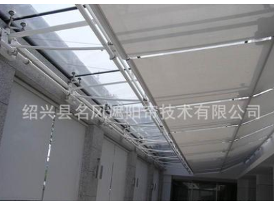 批发供应电动遥控型铝合金玻璃纤维电动FSS天棚 窗帘配件批发图4