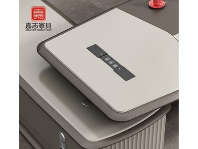 老板桌总裁桌简约现代董事长办公室桌子轻奢办公家具图3