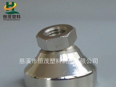 供应全钢内螺纹调节脚 万向旋转底脚 活动支撑蹄脚 M12调整脚图4