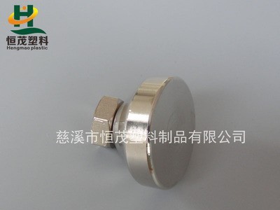 供应全钢内螺纹调节脚 万向旋转底脚 活动支撑蹄脚 M12调整脚图5